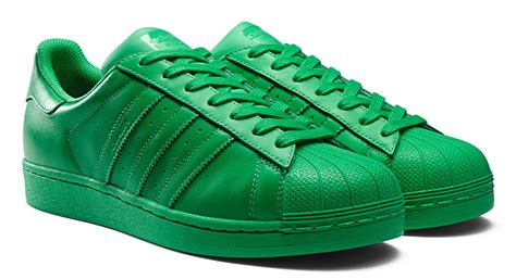 Adidas green shoes colors